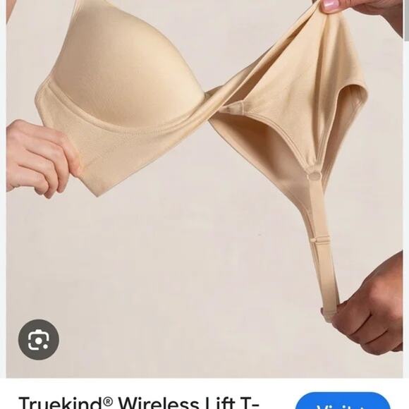 SHAPERMINT Truekind® NIP $ Wireless Lift T-Shirt Bra - Picture 3 of 5